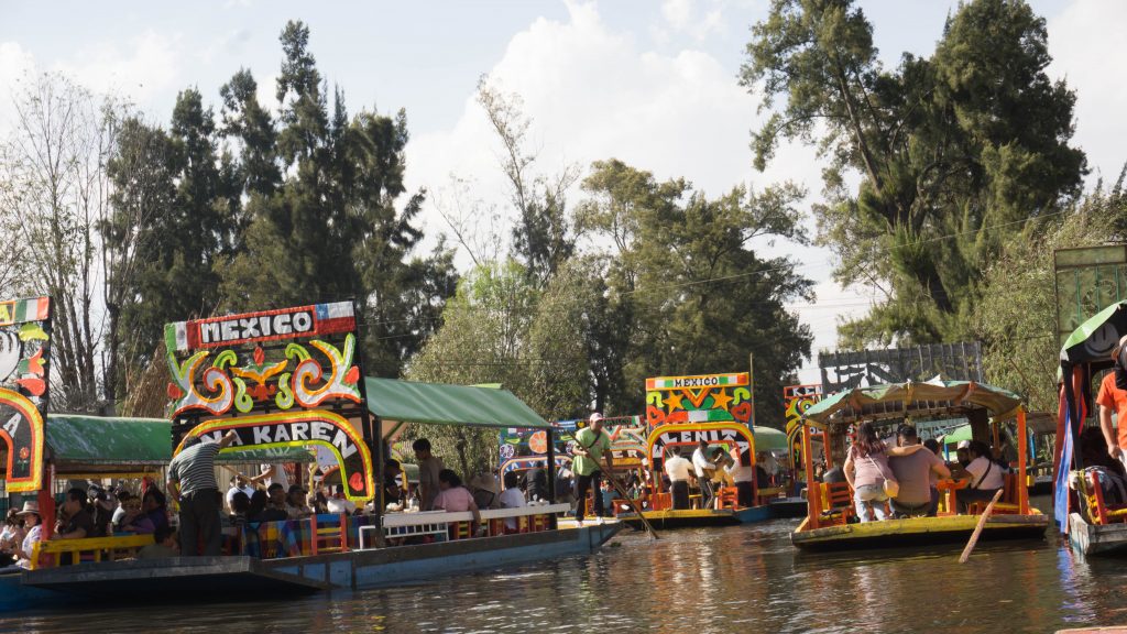 Xochimilco boats