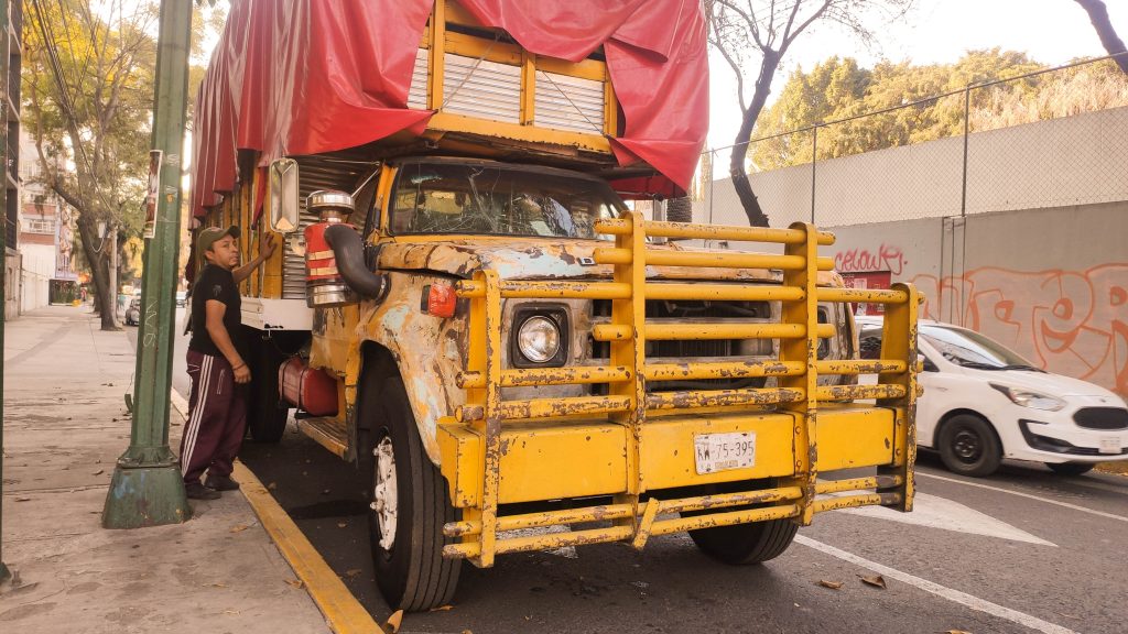 Yellow Mexican Truck
