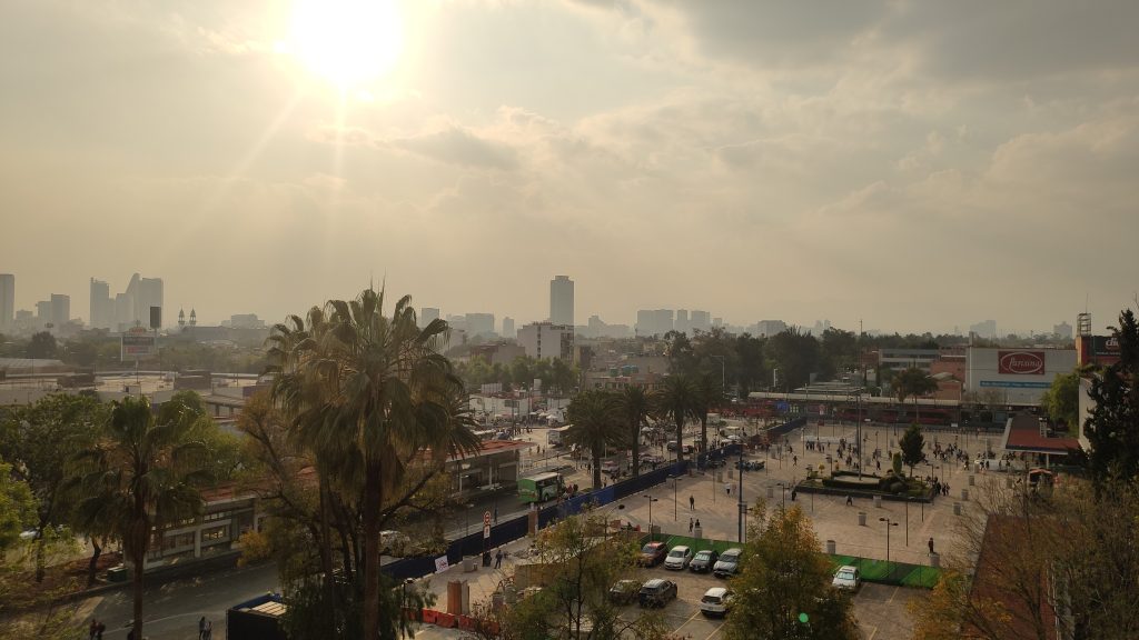 Sunset Over Mexico City