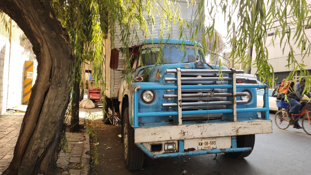 Mexican Truck Blue
