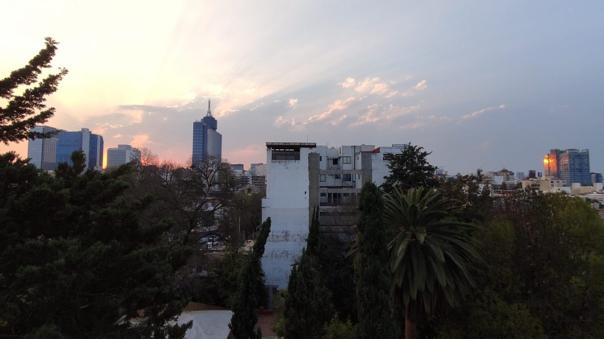 Mexico City Art Skyline