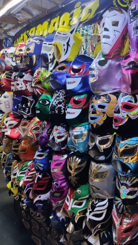 Mexico City Lucha Libre masks