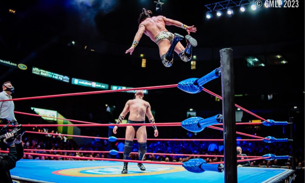Mexico City Lucha Libre Top rope
