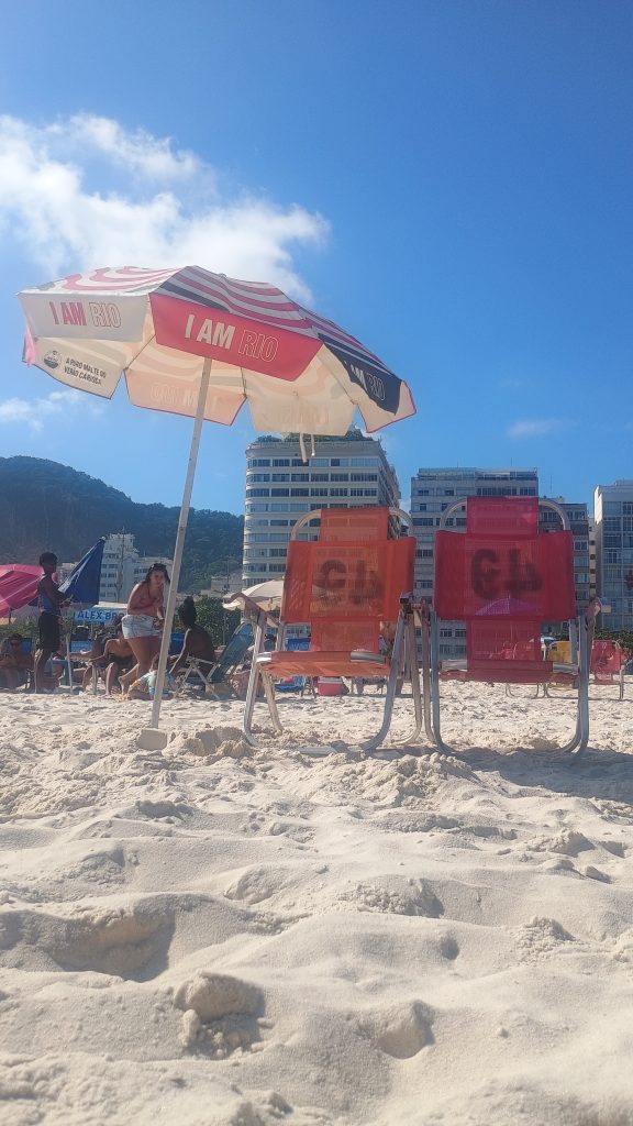 Sunchairs ipanema beach